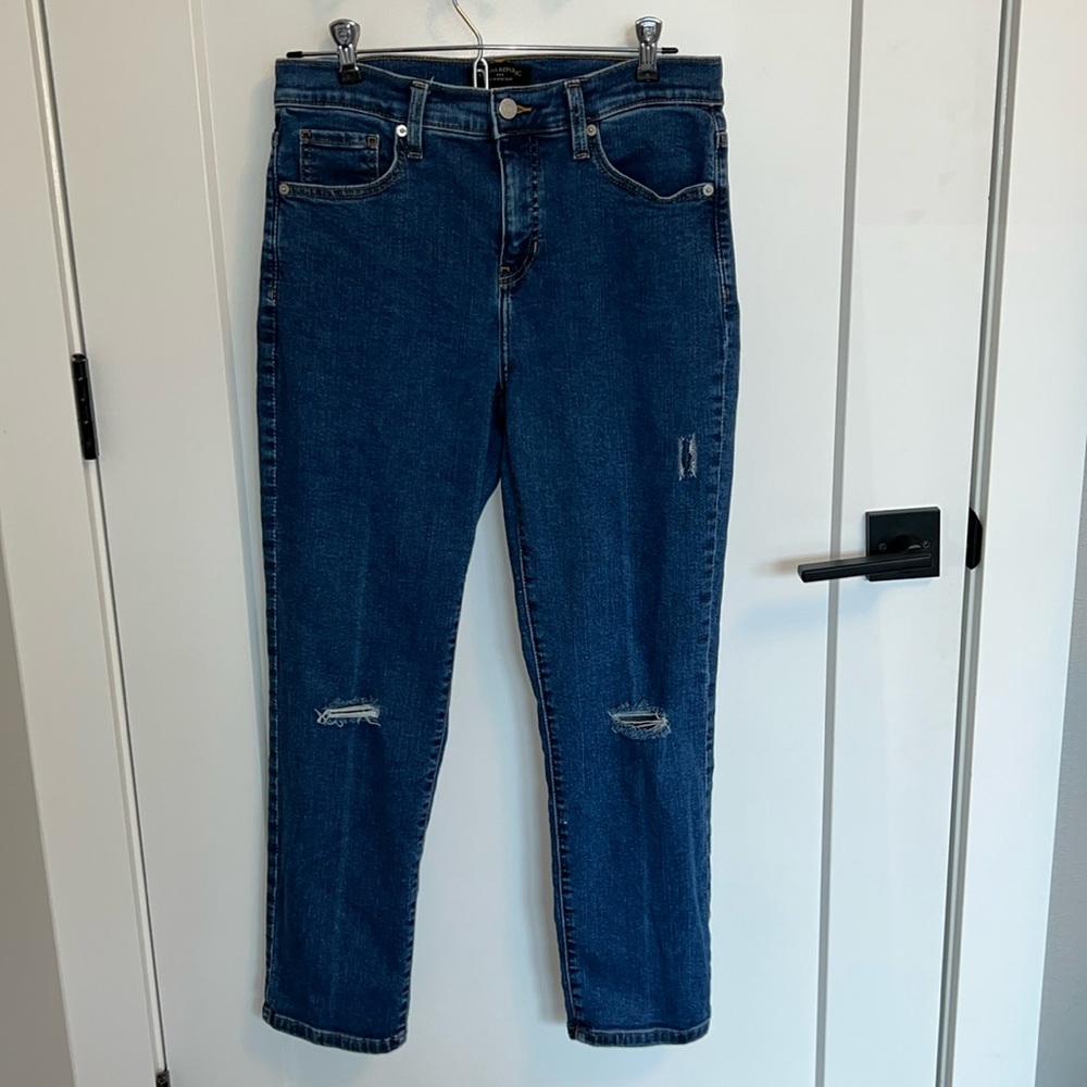 Banana Republic High Rise Slim jeans